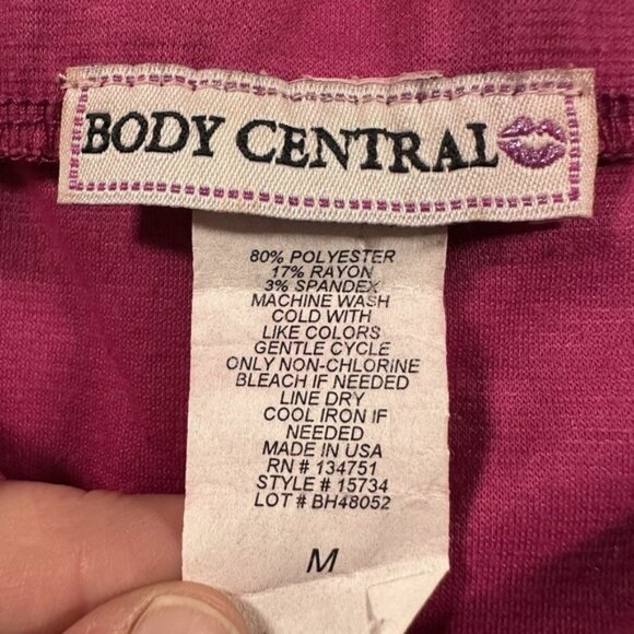 Body Central Pencil Skirt Women's M Pink Knee Length - Picture 3 of 4